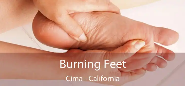 Burning Feet Cima - California