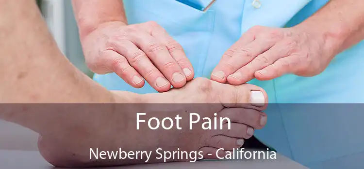 Foot Pain Newberry Springs - California